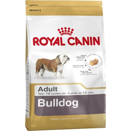 غذای خشک رویال کنین مخصوص سگ بالغ نژاد بولداگ بالای 12 ماه/ 12 کیلویی/ Royal Canin BULLDOG Adult